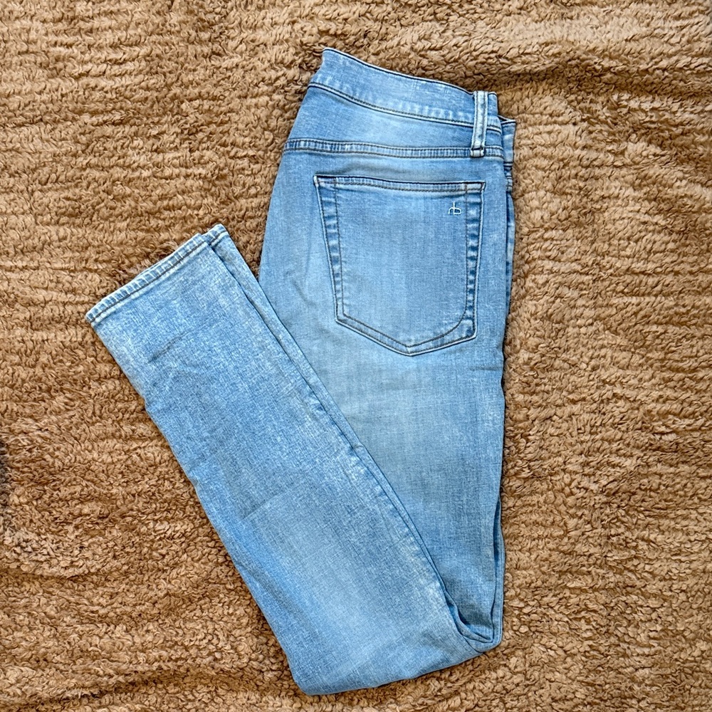 Rag & Bone Light Blue Skinny Jeans